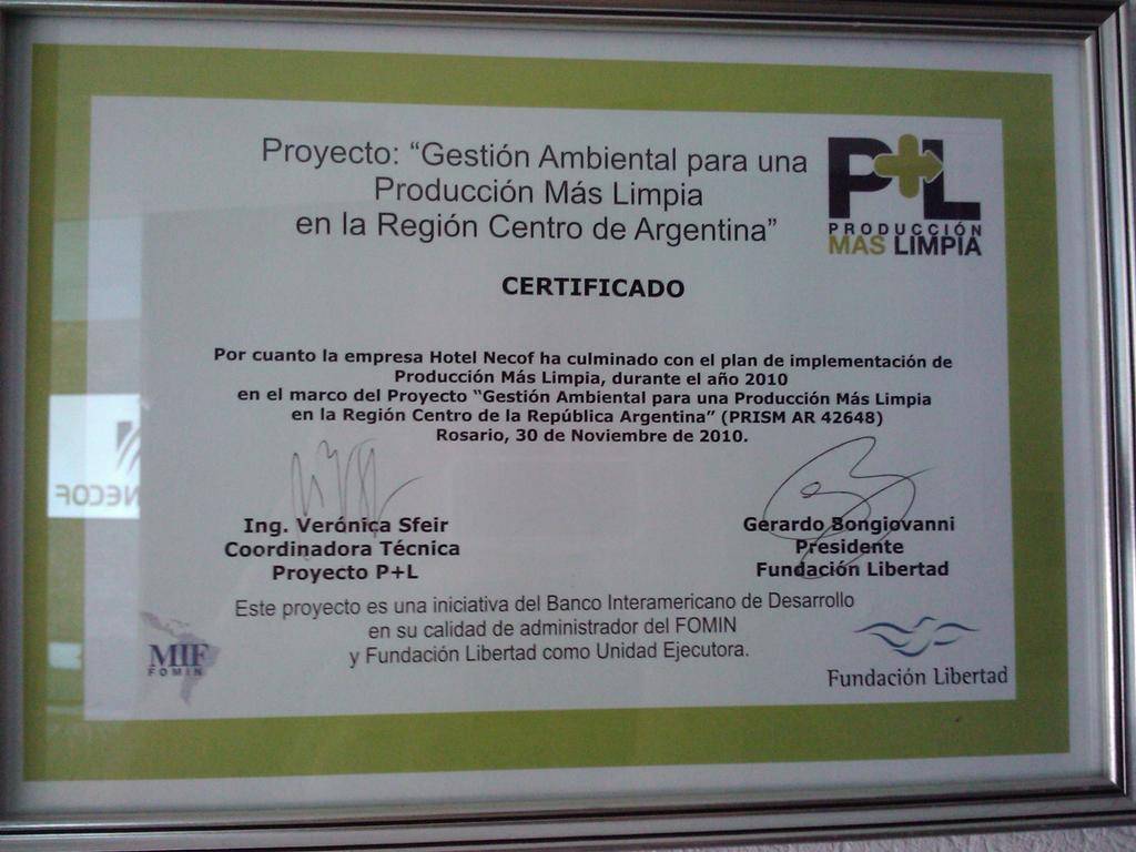 Hotel Necof Rosario Luaran gambar